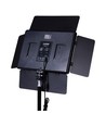 200W LED-lyspanel for foto og video - Inkl. Barndoors, justerbar CCT og 8 effekter