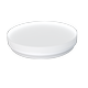24/18/13W LED CCT taklampe - Ø28cm, Høyde: 5cm, IP54, hvit kant, inkl. lyskilde