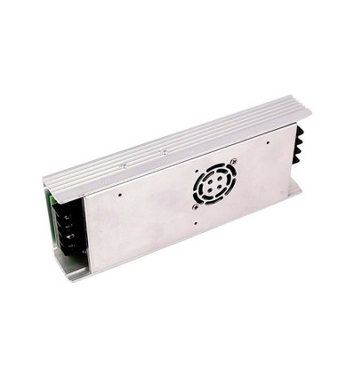 350W / 24V DC strømforsyning til LED - 15A, IP20, Slim design, metallkabinett