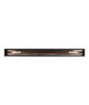 0,5m magnetisk skinne i aluminium - Sort, til magnetiske skinnespots