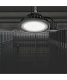 Mikrobølgesensor til High bay - IP65, 1-10V dimbar, 360°, sort, 5 års garanti