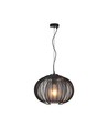 E27 Designer pendellampe - Matt sort, Ø40cm, uten lyskilde
