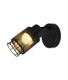 6W designer vegglampe - Matt sort, 3000K, 720lm, IP20 innendørs, inkl. lyskilde