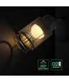 6W designer vegglampe - Matt sort, 3000K, 720lm, IP20 innendørs, inkl. lyskilde
