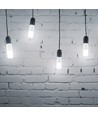 E14 7,5W LED pære - T37, 660lm, 4000K, nøytral hvit, erstatter 55W