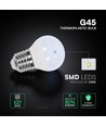 G45 VT-1830 LED 3,7W E27 - plastpære, Cree-chip, 4000K, 6 års garanti