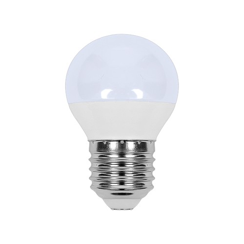 E27 3,7W LED kronepære - G45, 320lm, erstatter 25W, 180° lysspredning