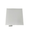 60x60 bakbelyst LED-panel, 40W - 120 lm/W, slim, 18mm høy, hvit kant