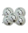 Vt-7888 GU10 - sokkel med silikonledning, pakke med 5 stk