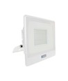 Vt-158s LED projektør 50W - med PIR-sensor, Samsung-chip, 4000K, hvitt hus