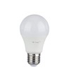 3 stk. E27 10,5W LED pære - A60, 100lm/W, 3-pakning, matt glass