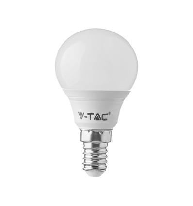 P45 VT-2156 LED-pære 4,5W E14 - plast, 6500K, 3 stk/pakke