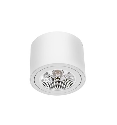 CHLOE AR111 taklampe - Rund hvit, justerbar, GU10 AR111