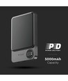 5000mAh MagSafe powerbank i aluminium, 20W - Space Grey, trådløs