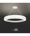 Vt-7793 LED hengelampe 90W - designer, TRIAC dimbar, 4000K, hvit