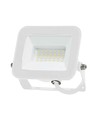 20W LED lyskaster, hvit - Samsung LED chip, IP65, 6500K, utendørs