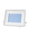 200W LED lyskaster med Samsung chip - 100lm/W, IP65, hvit kropp, hvitt glass, 6500K