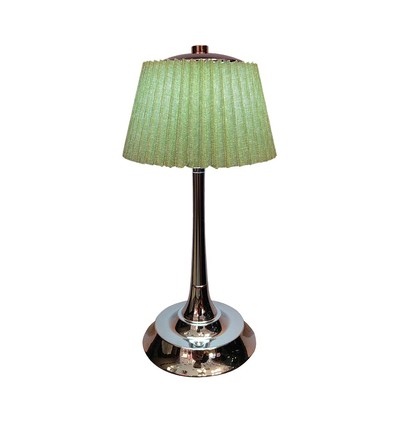 Vt-7968 LED bordlampe 1,5W - touch dimbar, 3i1, krom+grønn