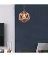 LED designer pendellampe - brun