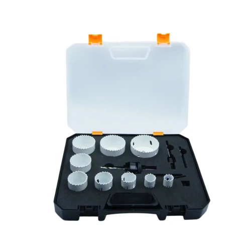 Sett med 15 stk. hullsager - Ø19-64mm, Bi-metall hullsag