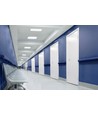 6x LED-paneler 60x60 i ramme - 40W, for direkte montering