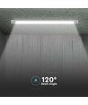 6x V-Tac 40W slim LED armatur - 120 cm, 3 års produsentgaranti, 230V