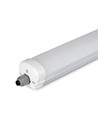 12x V-Tac vanntett 36W komplett LED armatur - 120 cm, 120lm/W, gjennomgangskobling, IP65, 230V