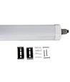 12 stk. V-Tac vanntett 48W komplett LED-armatur - 150 cm, 120lm/W, IP65, gjennomkoblet 230V