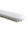 12 stk. 150cm CONNECT LED-armatur Vanntett 50W - 230V, 6000lm, IP65, IK08, 4000K