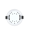 10x 7W Lavprofil innfellingsspot RA96 - Direkte i isolasjon, dimbar, Hull: Ø6,8 cm, Mål: Ø9,3 cm