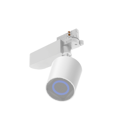 Bluetooth-høyttaler for 3-fase skinner - Hvit, 10W