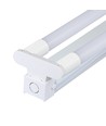 120 cm 2x18W T8 LED dobbeltarmatur - Samsung chip, inkl. LED-rør