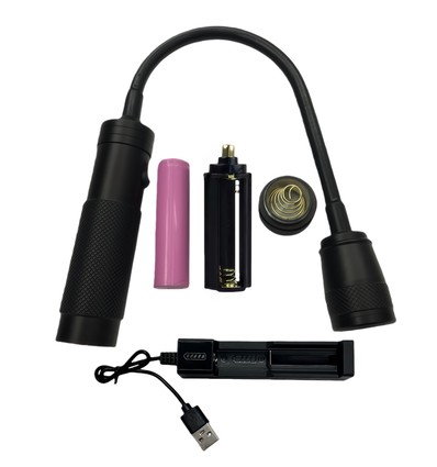 Magnetisk/fleksibel LED-lommelykt - Oppladbar