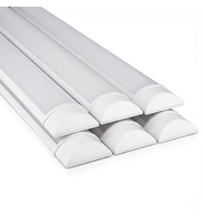 6x 50W komplett LED-armatur - 150 cm, 3 års produsentgaranti, 230V