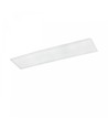 120x30 bakbelyst panel 40W - Nøytral hvit, 90°, IP40, UGR19, RA90, hvit kant, 230V