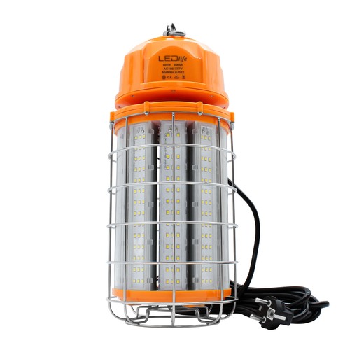 Arbeidslys LED med karabin - 150W, 5000K