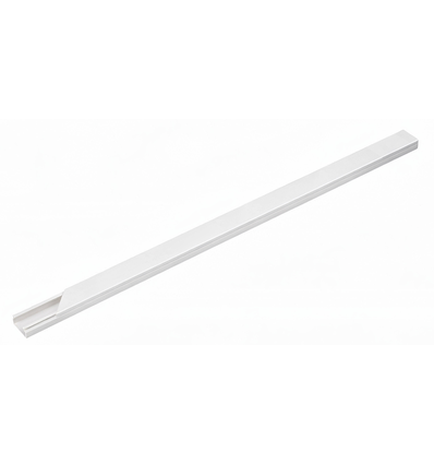 20x10 Kabelkanal - Hvit, 20x10mm, Lengde 2m