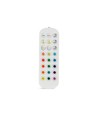 Oppladbar LED-lampe RGBW - Magnetisk & USB-C, inkl. fjernkontroll & karabinkrok
