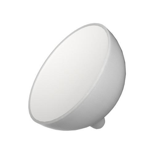 Oppladbar RGB+CCT halvkule bord/nattlampe - Hvit, Tuya Smart/Smart life, IP20 innendørs