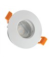 GU10 Downlight, IP65 - Hvit, rund, uten lyskilde