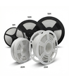 5m 9W/m vanntett slim COB strip - 230V, IP67, 296 LED/m, selvklebende, opptil 50m