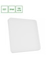 330x330 Nymphea Fusion taklampe 20/30/40W - CCT, IP44, hvit