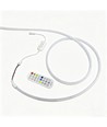 10m RGBIC Neon LED-strip - 15 cm ledning, 10W/m, 576 LED pr. meter, 24V, IP67