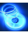 10m 9W/m Lyseblå COB-LED strip - 24V DC, IP20, 320 LED/m
