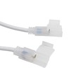 6 m mellomstykke til 230V LED-strip (Slim COB) - Perfekt til porter, porter mm., 230V