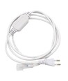 2m Støpsel til 230V LED-strip (Slim COB) - Inkl. endestykke, 230V