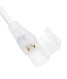 2m Støpsel til 230V LED-strip (Slim COB) - Inkl. endestykke, 230V