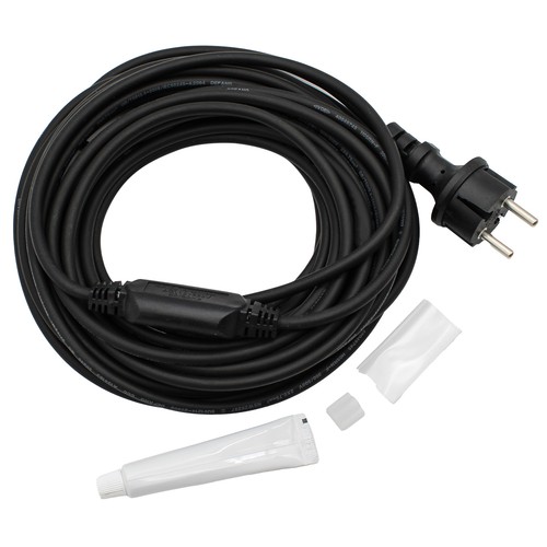 Vanntett kontakt til 230V LED-strip (Slim COB) - 10 meter, inkl. endestykke, 230V