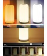 RGBIC+CCT LED bord/nattlampe - Hvit, touch-styring, IP20 innendørs