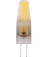 G4 1,5W dimbar LED-pære, 12V - 140lm, COB, matt glass, varmhvit